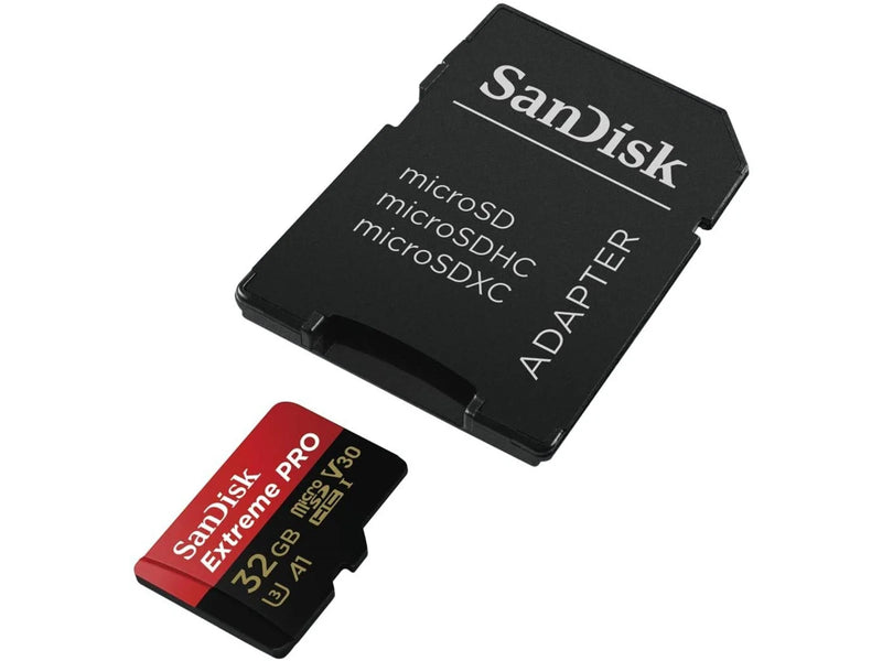 SANDISK Extreme Pro microSD/SD - 100MB/s - 32GB