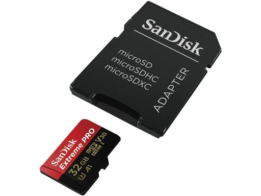 SANDISK Extreme Pro microSD/SD - 100MB/s - 32GB