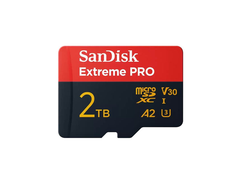 SANDISK Extreme Pro microSD/SD - 200MB/s - 2TB
