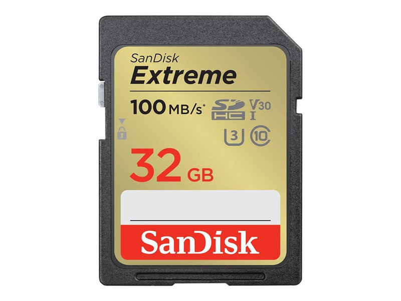 SANDISK Extreme SD - 100MB/s - 32GB