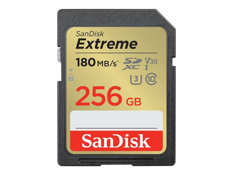 SANDISK Extreme SD - 180MB/s - 256GB