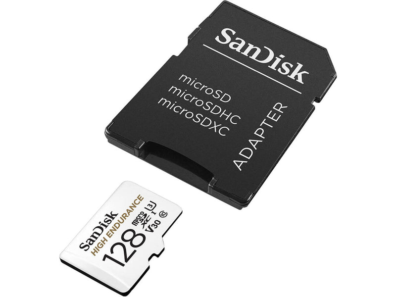 SANDISK High Endurance microSD/SD - 100MB/s - 128GB