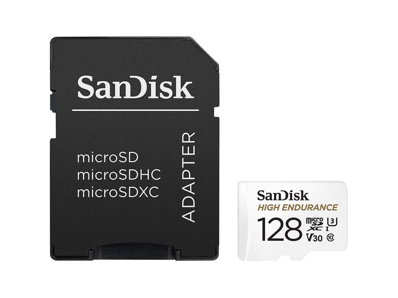SANDISK High Endurance microSD/SD - 100MB/s - 128GB