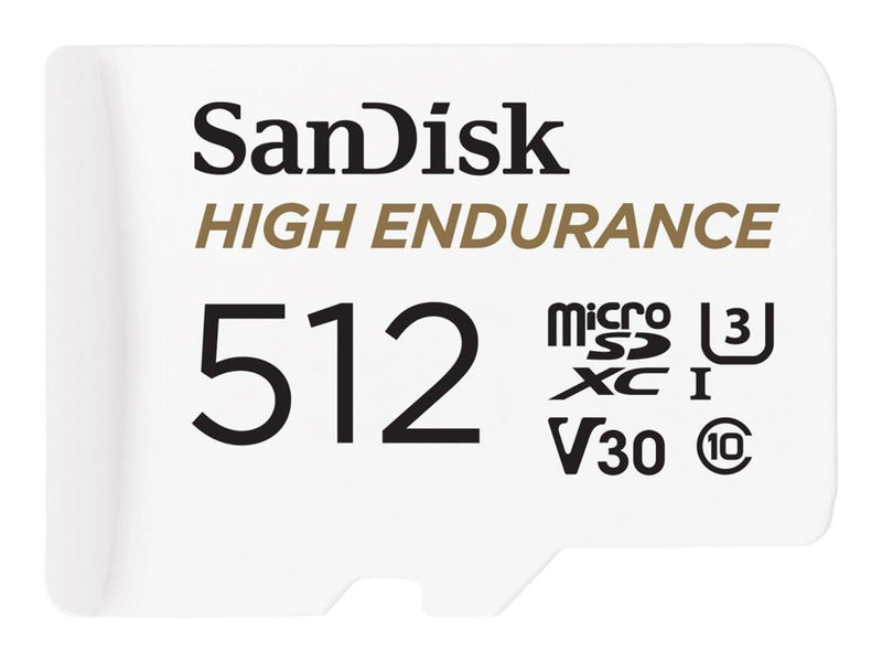 SANDISK High Endurance microSD/SD - 100MB/s - 512GB