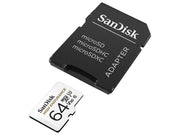 SANDISK High Endurance microSD/SD - 100MB/s - 64GB