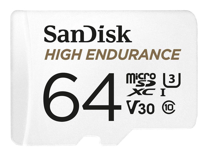 SANDISK High Endurance microSD/SD - 100MB/s - 64GB