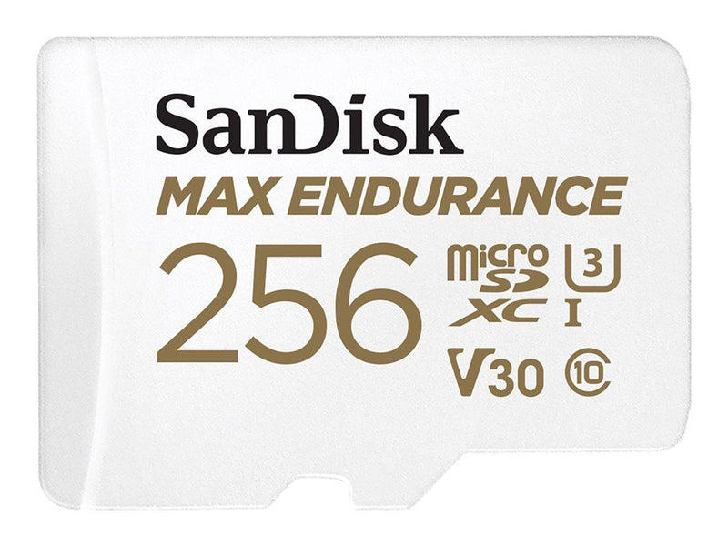 SANDISK MAX Endurance microSD/SD - 100MB/s - 256GB