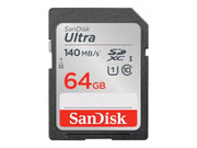 SANDISK Ultra SD - 140MB/s - 64GB