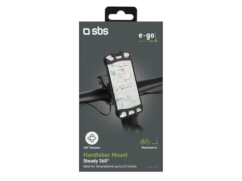 SBS 360° Rotatable Phone Holder for Bicycles Scooters or Baby Strollers