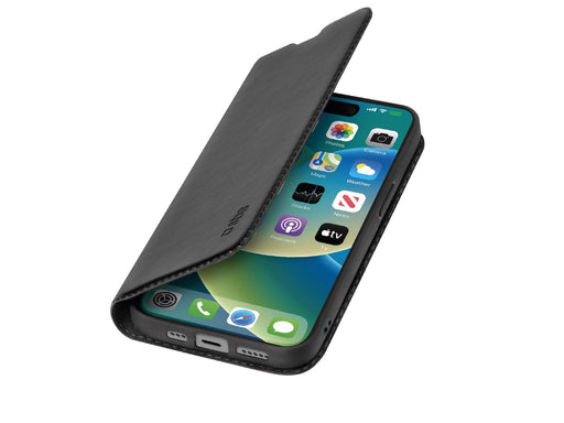 SBS Book Wallet Lite Case for iPhone 15® - Black