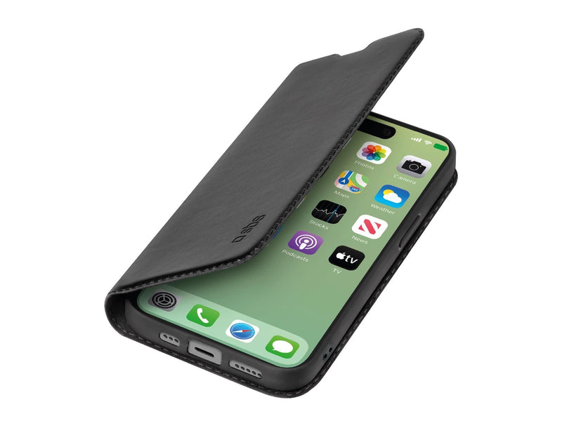 SBS Book Wallet Lite Case for iPhone 15 Pro Max® - Black
