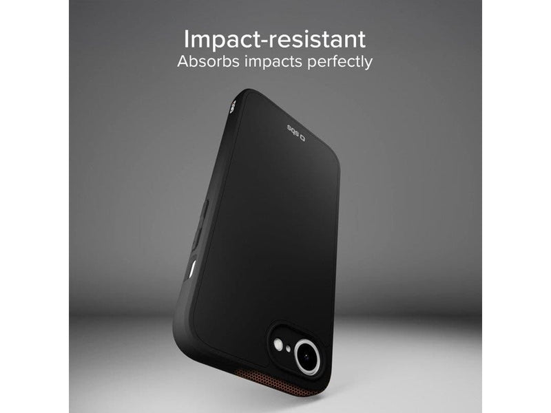 SBS Full Active D3O Case for iPhone 16e/17e - Black