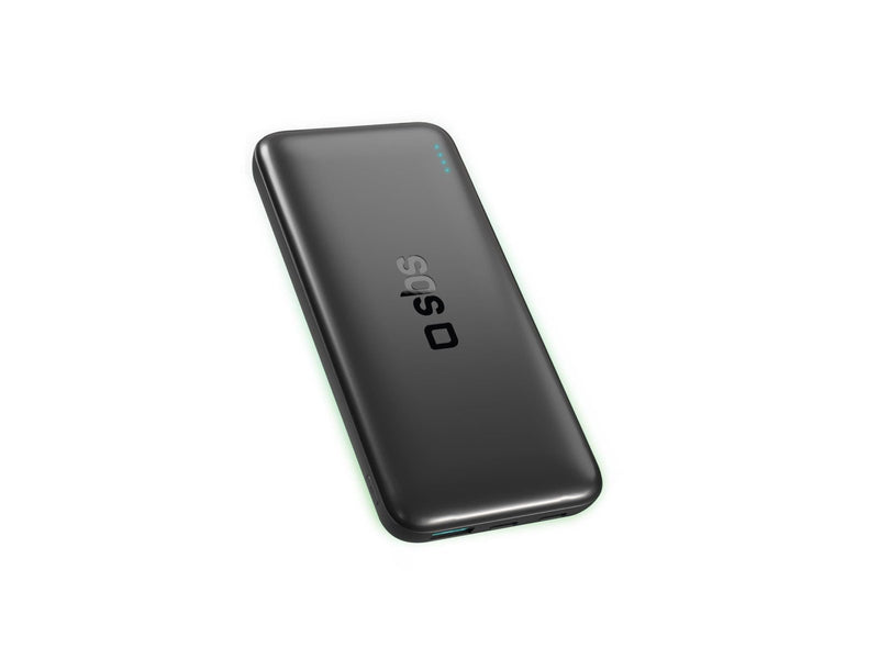 SBS Infinity Power Bank 20000mAh 10W LiFePo₄ USB-A USB-C - Black - 20000 mAh