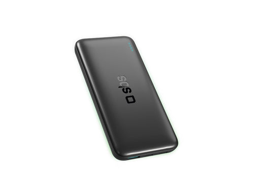 SBS Infinity Power Bank 20000mAh 10W LiFePo₄ USB-A USB-C - Black - 20000 mAh