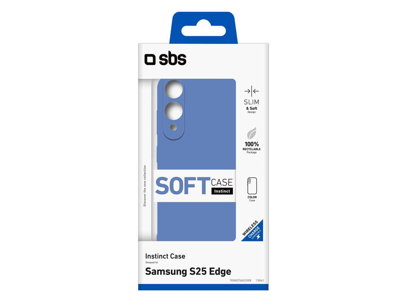 SBS Instinct Case for Samsung Galaxy S25 Edge - Blue
