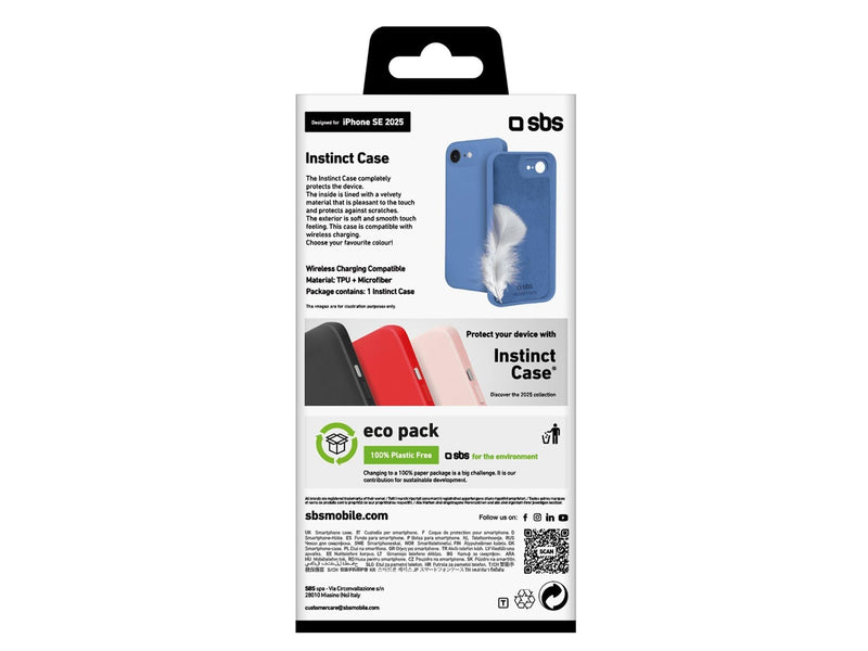 SBS Instinct Case for iPhone 16e / 17e - Blue