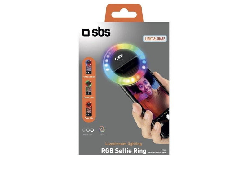 SBS Multicolour Selfie Ring Light