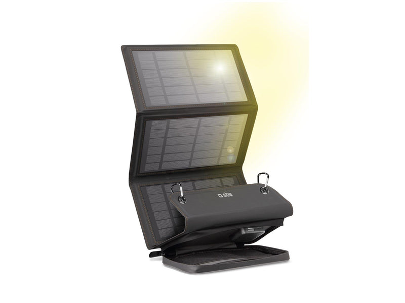 SBS Portable Solar-Powered Battery Charger - 10W