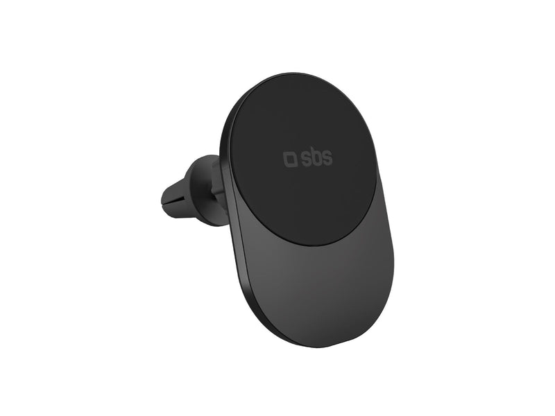 SBS Qi2 Wireless Charger Holder - Black