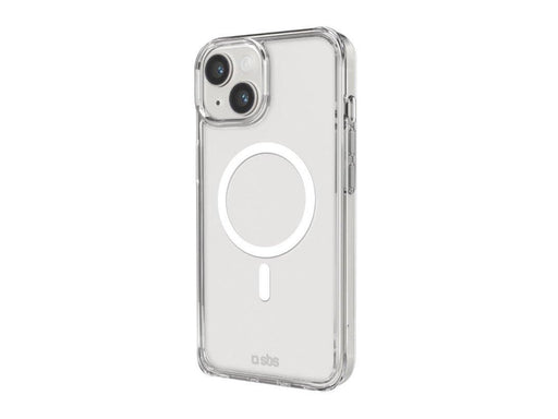 SBS Rigid transparent case compatible with MagSafe charging for iPhone 14/13 - Transparent