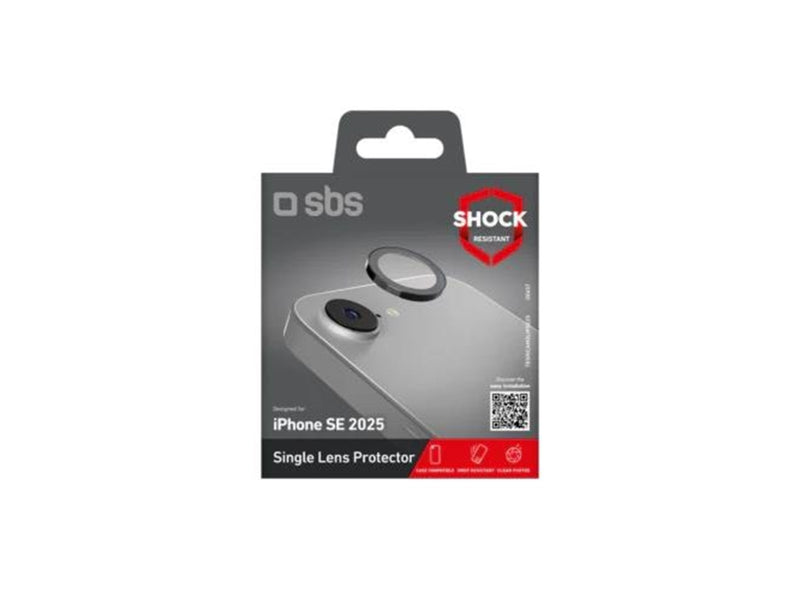 SBS Single Lenses Camera Glass with Applicator - iPhone 16e