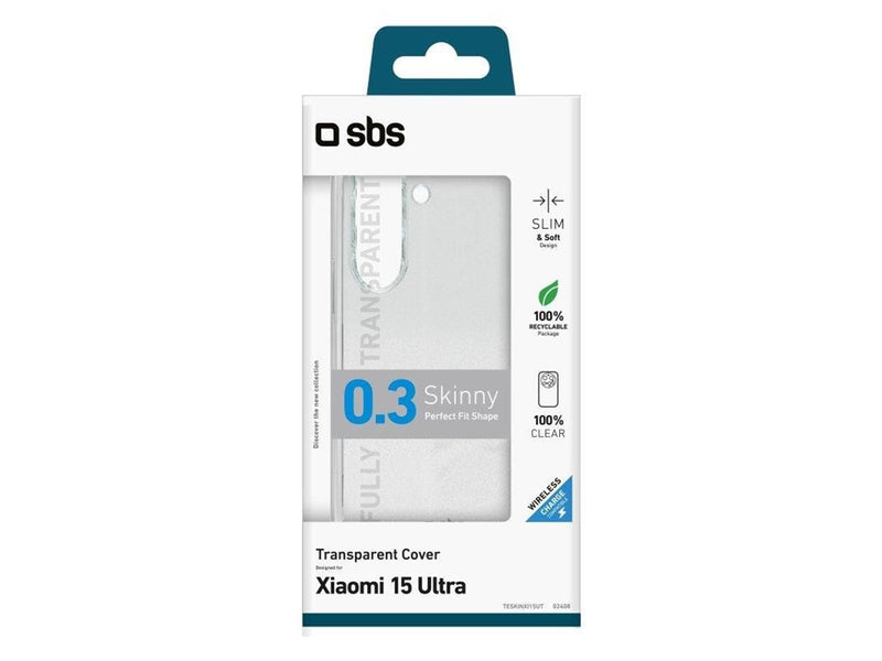 SBS Skinny Cover for Xiaomi 15 Ultra - transparent