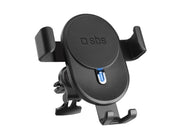 SBS Smartphone holder with inductive charger  TESUPWIR10CLIPSTG 10W - black