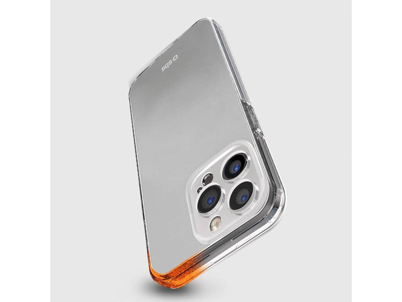 SBS Ultra-strong case for iPhone 13 Pro with D3O technology - Transparent