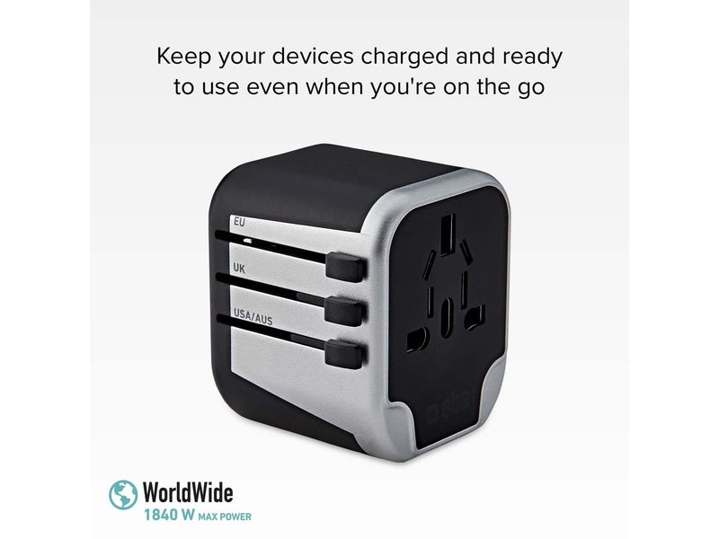 SBS Universal Travel Adapter 12W