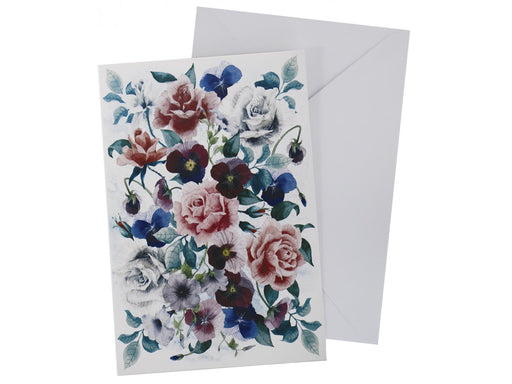 SCANSEASON Card with envelope FLOWERS11*17cm