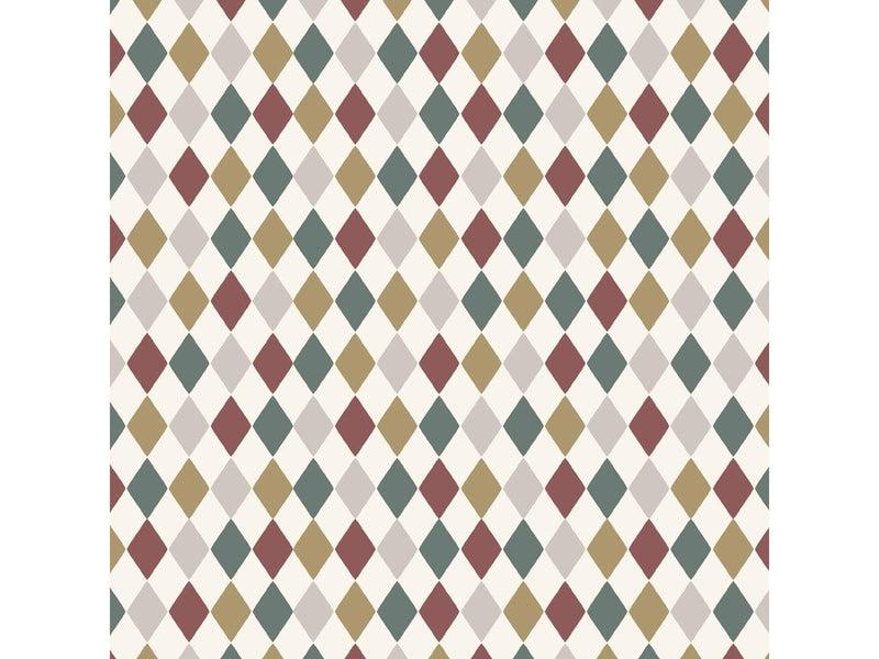 SCANSEASON Gift wrap 57cm*6meter. Harlequin