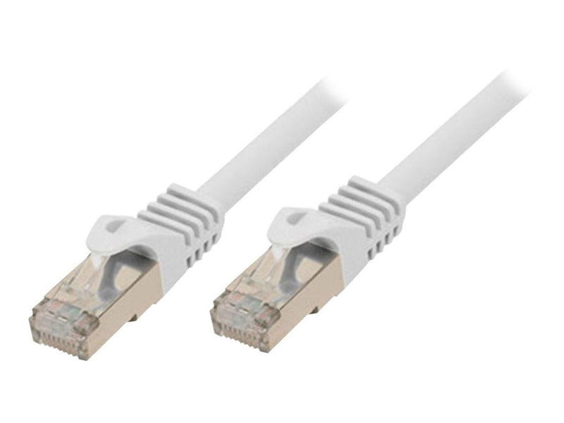 SCONN Shiverpeaks BASIC-S patch cable - 1 m - white - Weiß - 1m