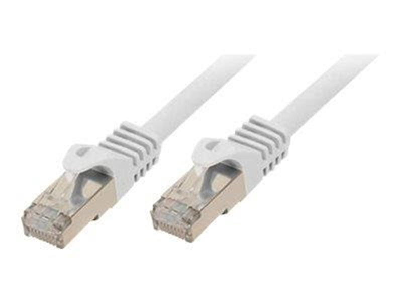 SCONN Shiverpeaks BASIC-S patch cable - 2 m - white - Weiß - 2m