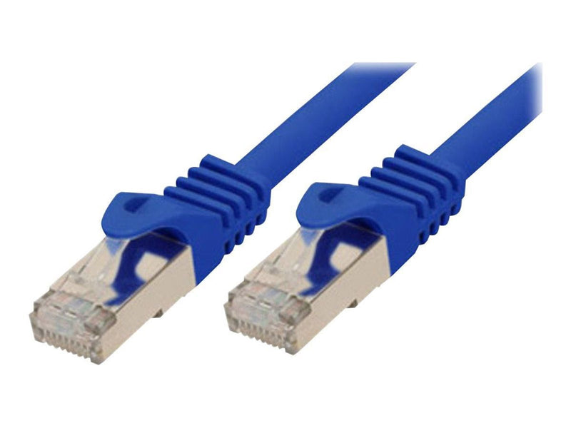 SCONN Shiverpeaks BASIC-S patch cable - 5 m - blue - Blau