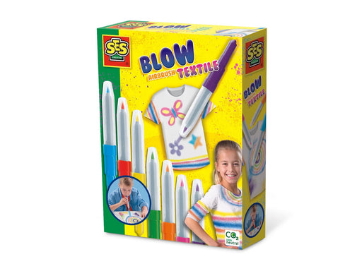SES Creative Blow Airbrush Pens - Textile