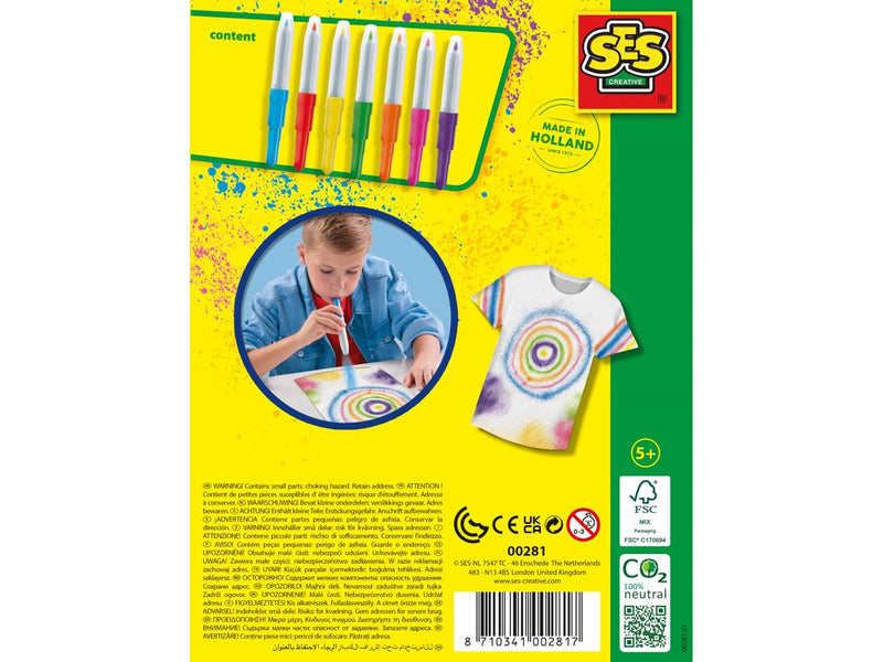 SES Creative Blow Airbrush Pens - Textile