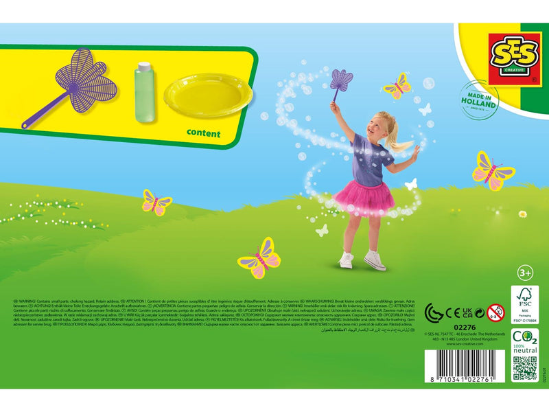 SES Creative Butterfly Bubble Blower