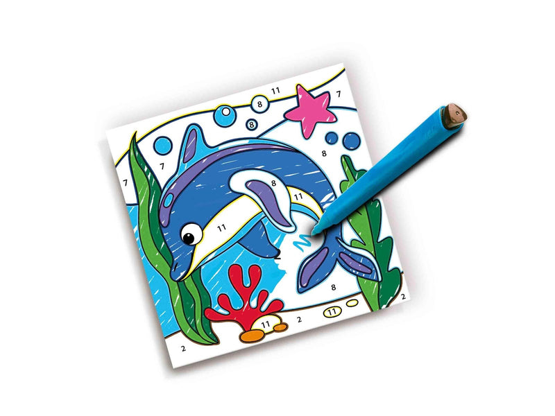 SES Creative Colour by Numbers - Triangular Pens