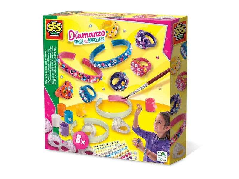 SES Creative Diamanzo Rings and Bracelets