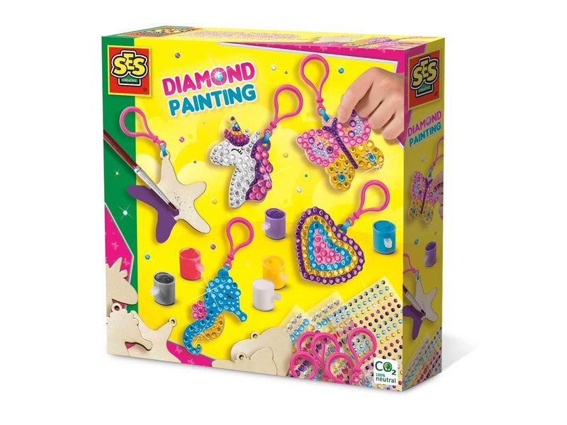 SES Creative Diamond Painting - Wooden Keychains