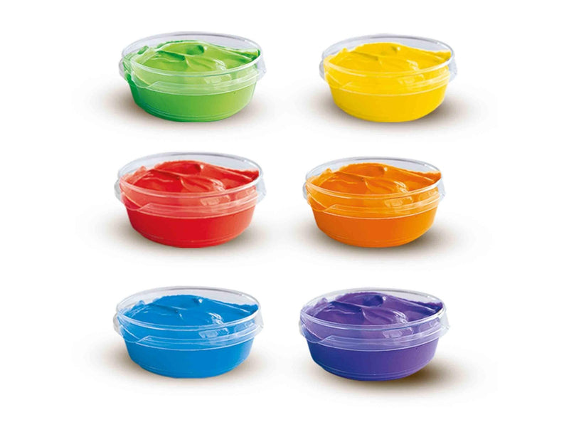 SES Creative Finger Paint 6 Colours 6 × 45 ml