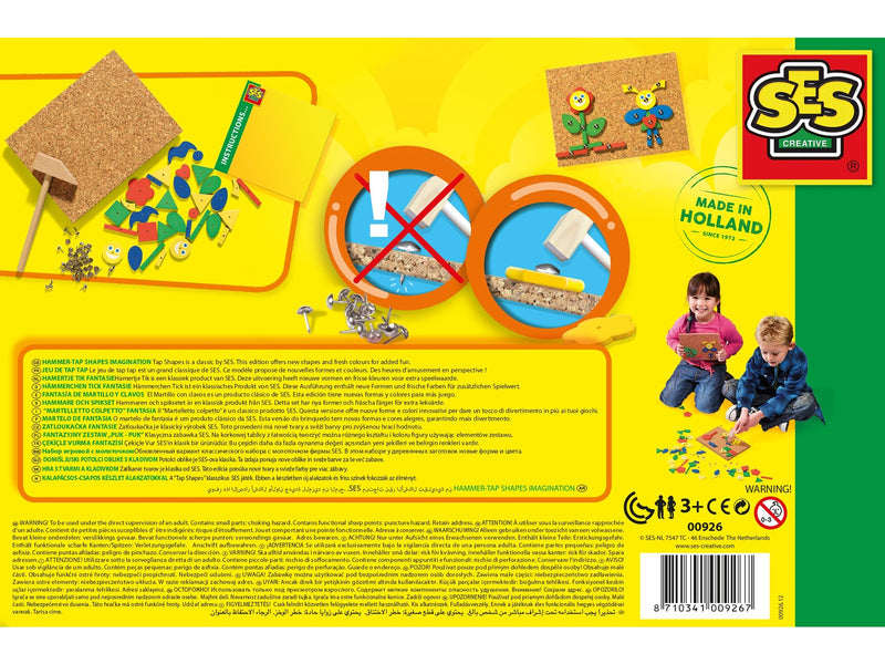 SES Creative - Hammer tic shapes imagination