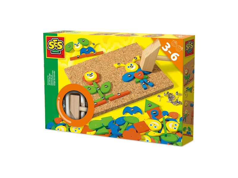 SES Creative - Hammer tic shapes imagination
