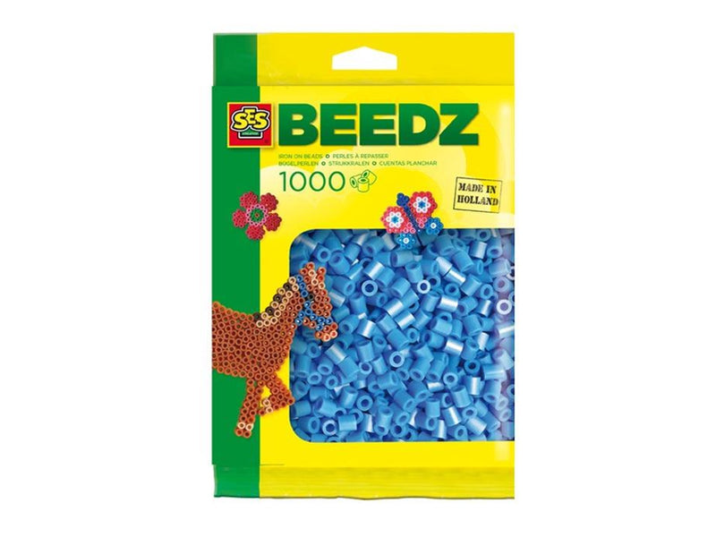 SES Creative Iron-on Beads - Blue 1000pcs.