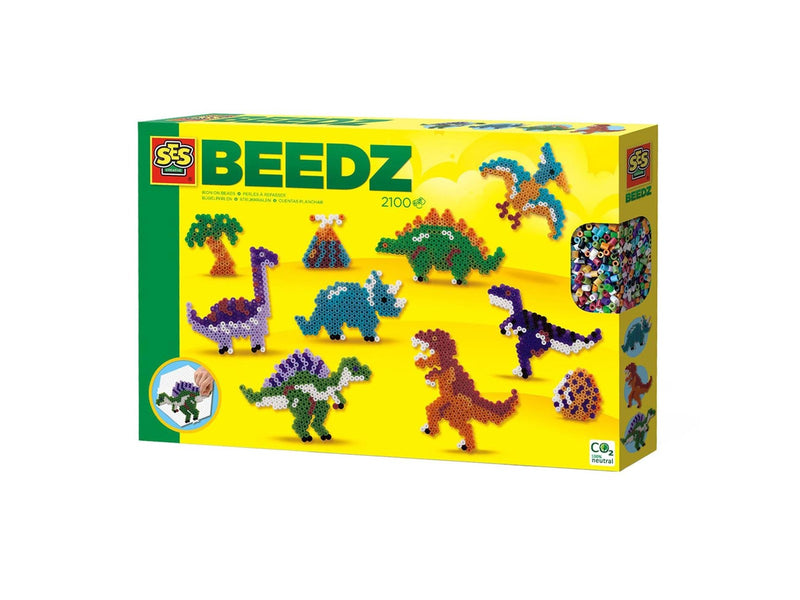 SES Creative Iron-on Beads - Dino World