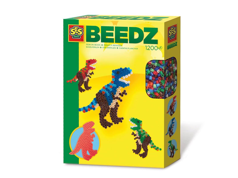 SES Creative Iron-on bead set Dinos