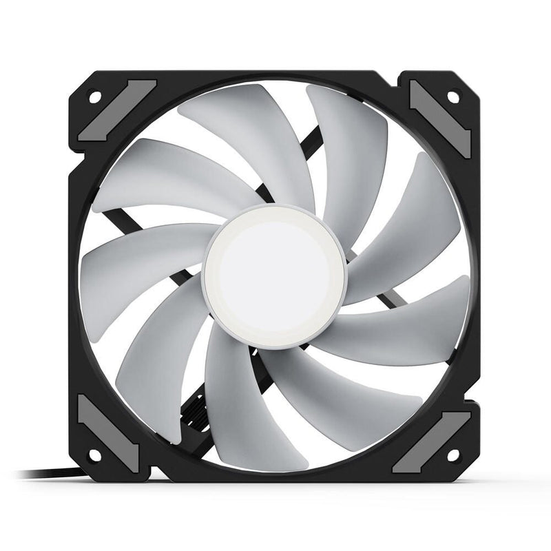 Sharkoon Shark Mirror RGB PWM, 120 mm, schwarz