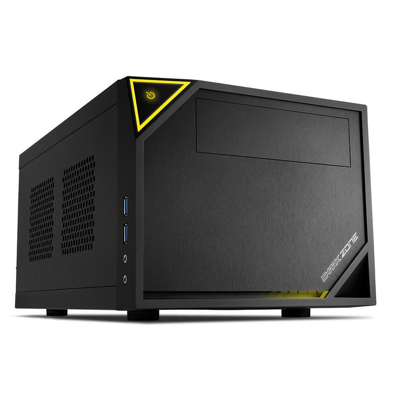 Sharkoon PC Gehäuse SHARK ZONE C10 Mini-ITX schwarz