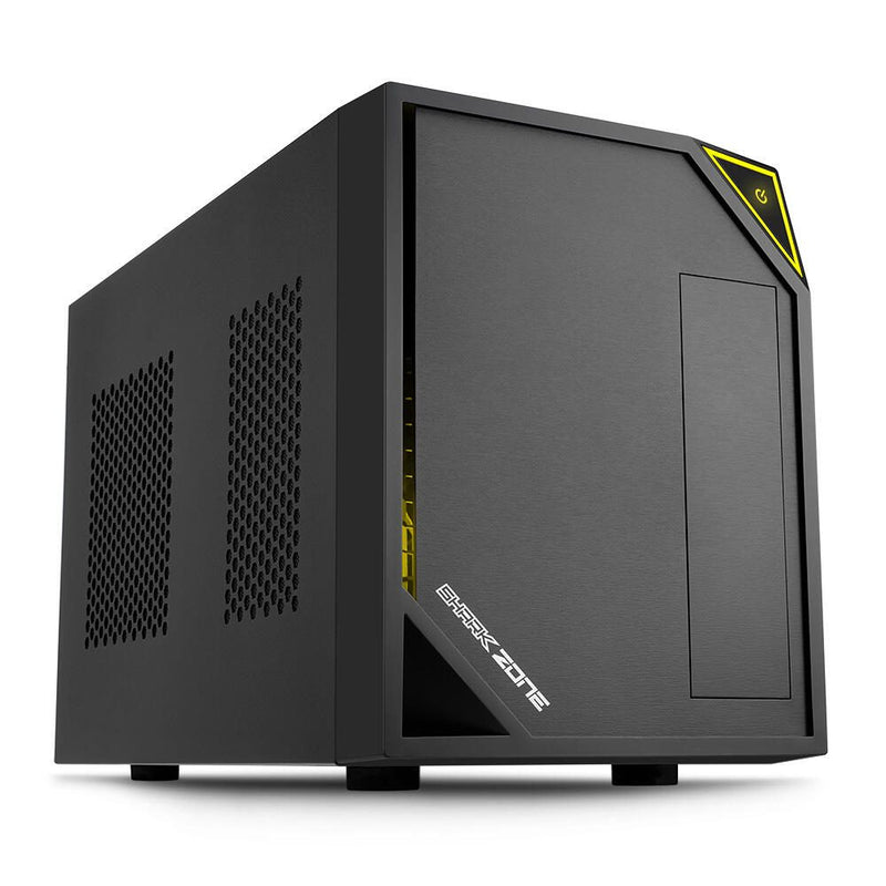 Sharkoon PC Gehäuse SHARK ZONE C10 Mini-ITX schwarz