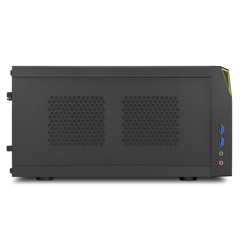 Sharkoon PC Gehäuse SHARK ZONE C10 Mini-ITX schwarz
